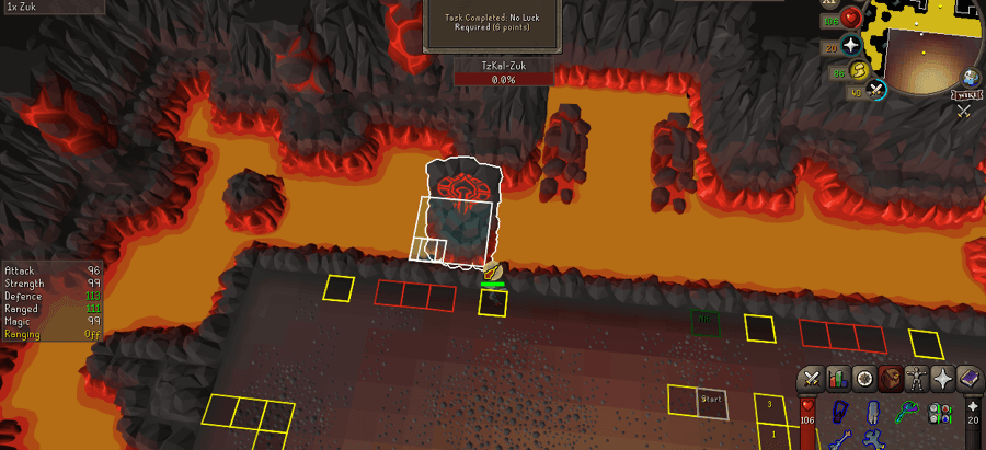 Real Infernal Cape completion screenshot 2