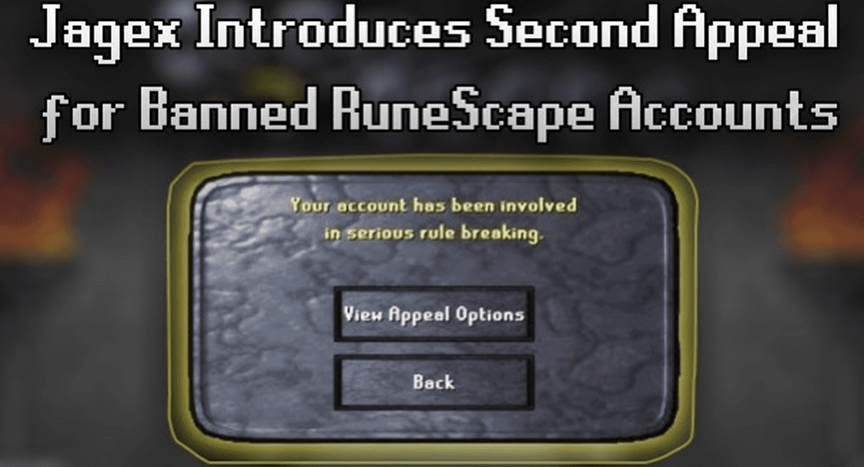 Jagex Adds Second Appeal Option for Banned RuneScape Accounts