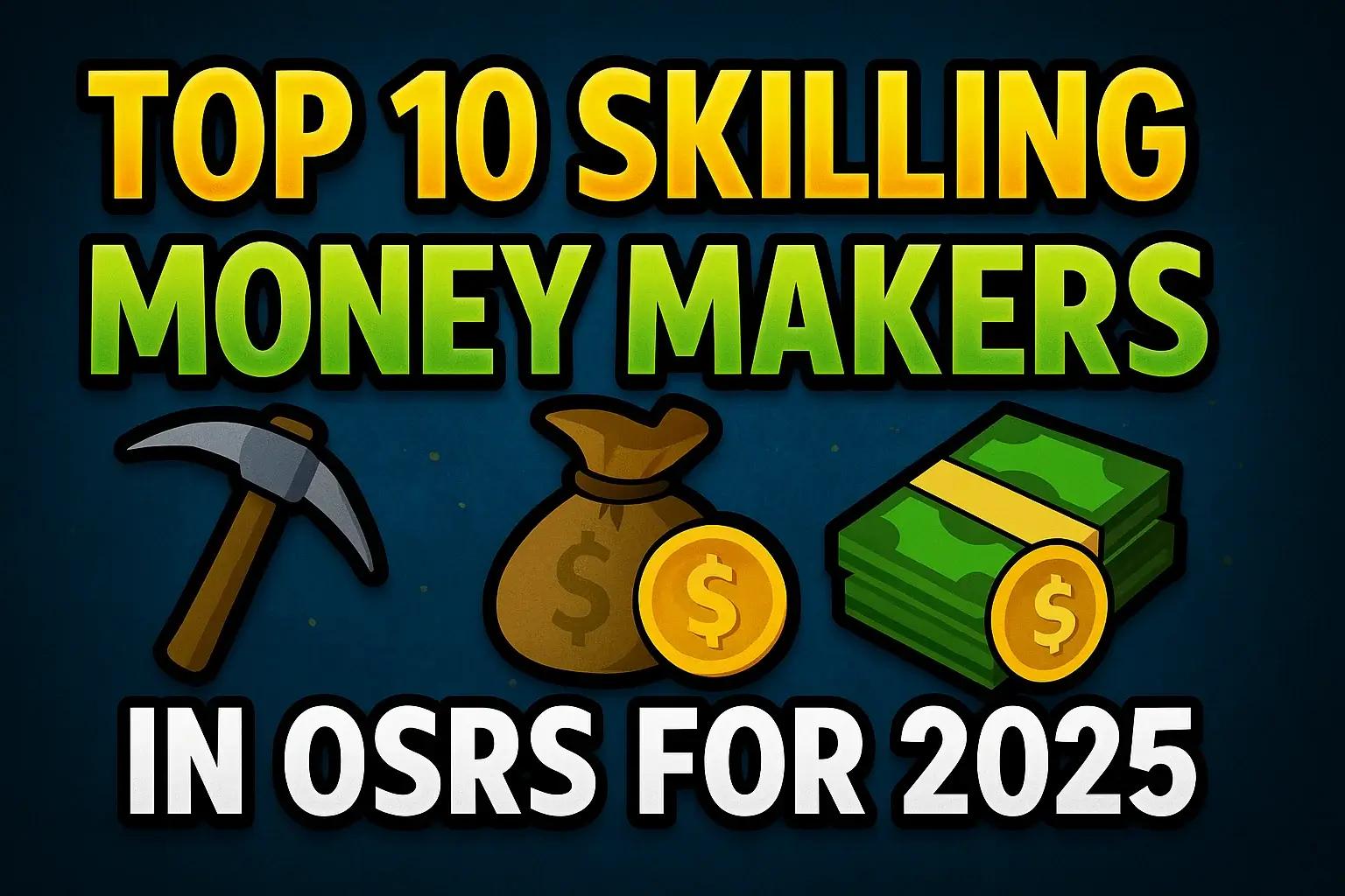 Top 10 OSRS Skilling Money Makers for 2025