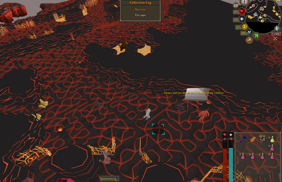 Real Fire Cape completion screenshot